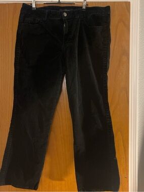 Calvin Klein Jeans Black Corduroy Wide Leg Jeans